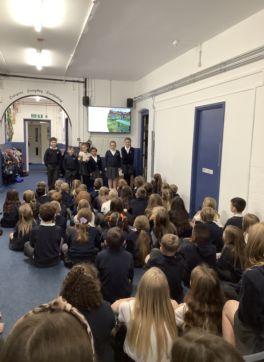 Plastic Pollution and Recycling Assembly by the School Council