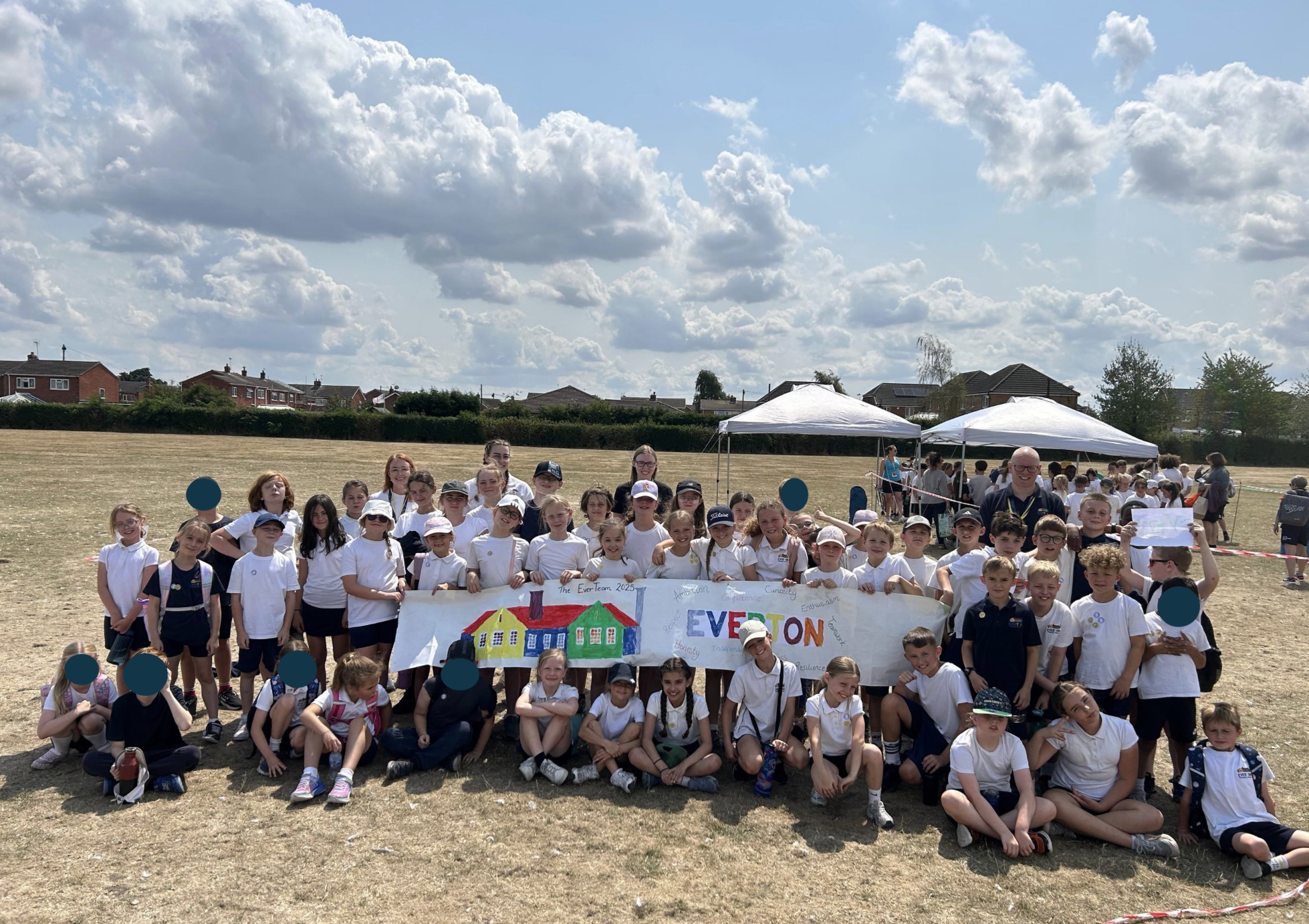 Everton Primary School's Key Stage 2 at the Elizabethan Sports Day