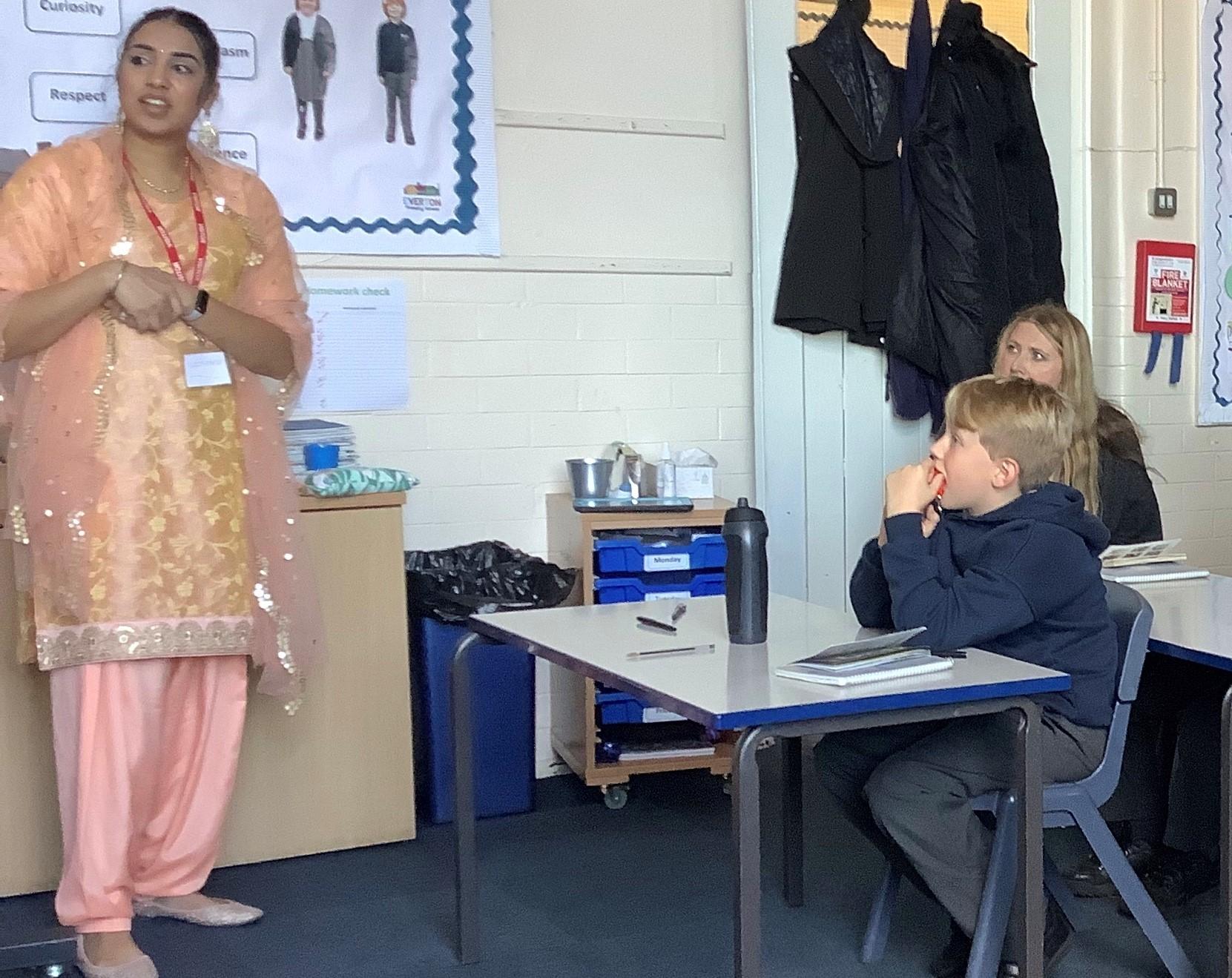 Learning about Diwali
