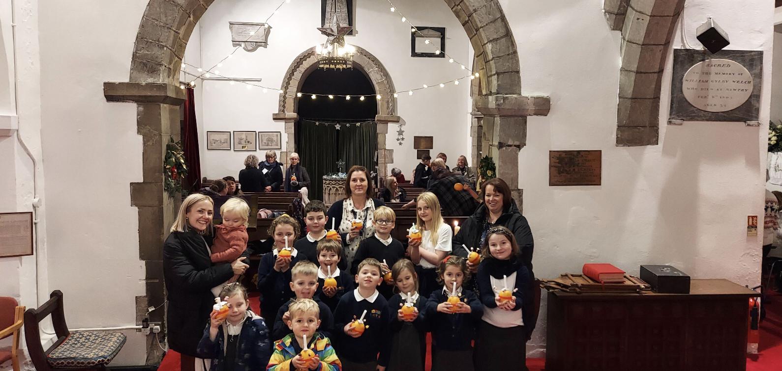 Partaking in Christingle